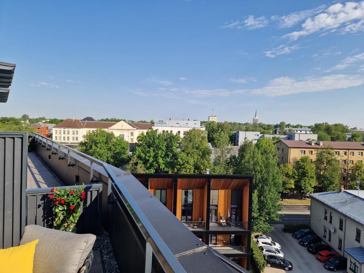 Artisa Riia Str 20A Luxury 2Br Penthouse Apartment Tartu Buitenkant foto